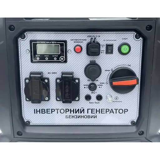 Інверторний бензиновий генератор Forte FG5500iE [158910] - фото 5