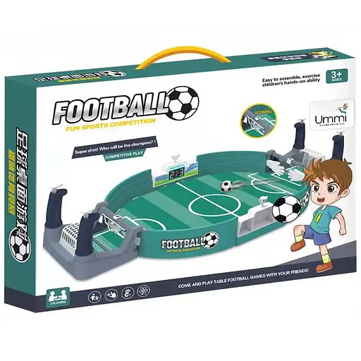 Настольный футбол Ummi 2021-1 Fun Sports Competition 2 мяча Green - фото 6