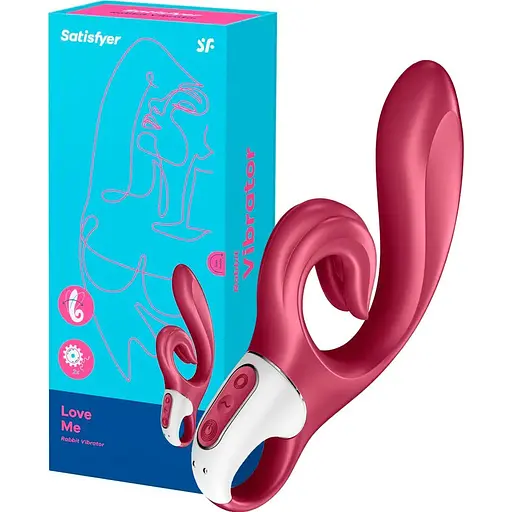 Вибратор-rabbit Satisfyer Love Me Red SO7778 (95345)