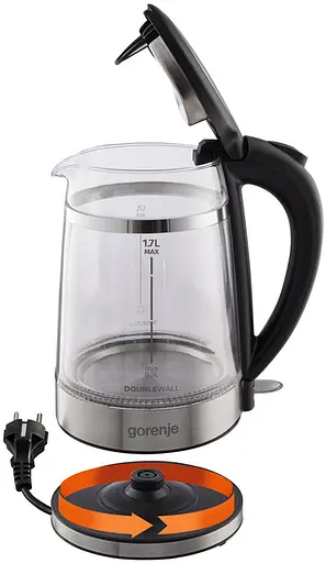 Электрочайник Gorenje K17GDW (7019428) - фото 6