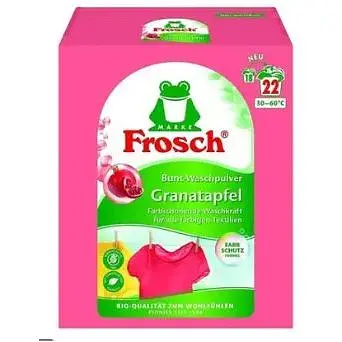 Пральний порошок концентрат Frosch Колор Гранат 1450 г [MD]