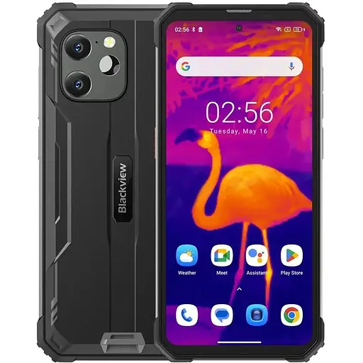 Смартфон Blackview BV8900 65" FHD+/8GB256/GB/P90/ 10000mAh/64+16Мп Thermal/NFC/ IP69K/Black