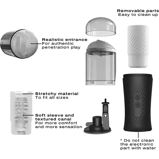 Автоматический мастурбатор Dorcel Thrust Blow - фото 5