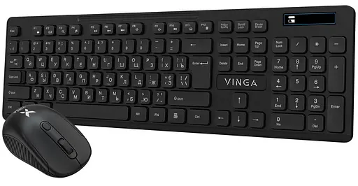 Комплект (Клавіатура та Миша) Vinga KBSW-100 Wireless (KBSW-100) Black - фото 6