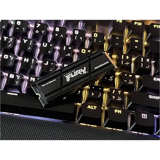 SSD накопитель Kingston FURY Renegade 4TB with Heatsink (SFYRDK/4000G) [127063] - фото 7