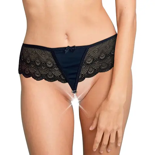 Сексуальные трусики Art of Sex - Lina с жемчугом, размер XS-M