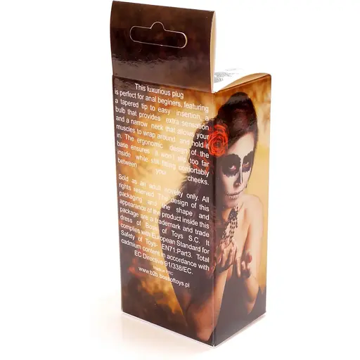 Силіконова анальна пробка Boss Of Toys Boss Series - Jewellery Black Silicon Plug Small Pink S, BS6400083 - фото 9