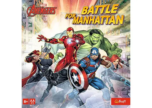 Настольная игра Trefl Мстители: Битва за Манхэттен (Marvel Avengers: Battle for Manhattan) (02512) - фото 2