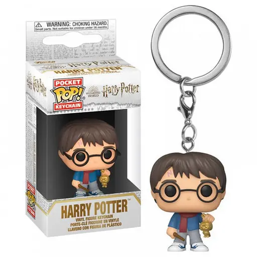 Фигурка-брелок Funko Pop Фанко Поп Гарри Поттер Harry Potter Holiday Каникулы 4 см FP HP 003 - фото 2