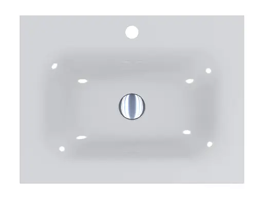 Умивальник Miraggio Jessel 600 0000746, Білий - фото 4