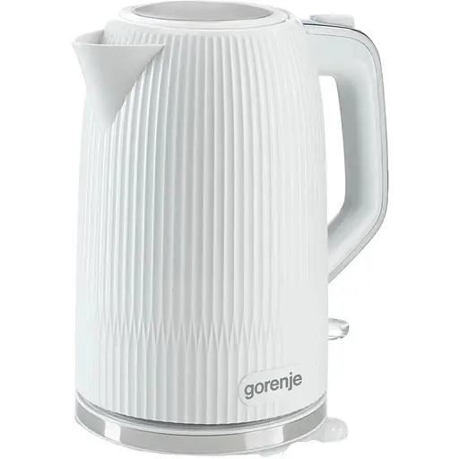 Gorenje Електрочайник 1.7л, Strix-контроль, білий матовий