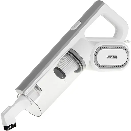 Пылесос Mesko MS 7058 контейнерный/ 400Вт/ 0.5л/ циклон/ белый - фото 4