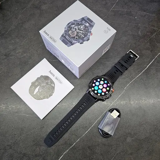 Смарт-часы Hoco y20 черный - фото 10