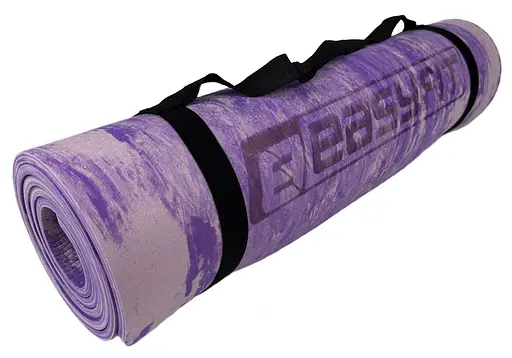Коврик для йоги и фитнеса EasyFit s-EVA Mat 8 мм Фиолетовый (EF-1911-V) - фото 3