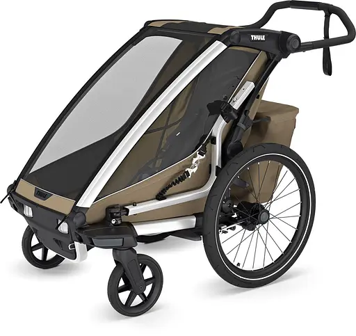 Дитяча коляска Thule Chariot Cross 2 Single (Faded Khaki) (TH 10201036)