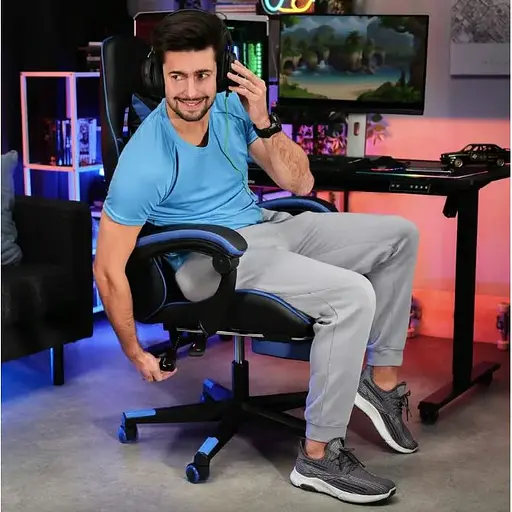 Геймерское кресло Di Volio Ragazo синий - фото 5