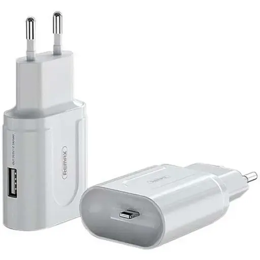 Мережевий зарядний пристрій Remax RP-U32 1 порт для AirPods білий - фото 1