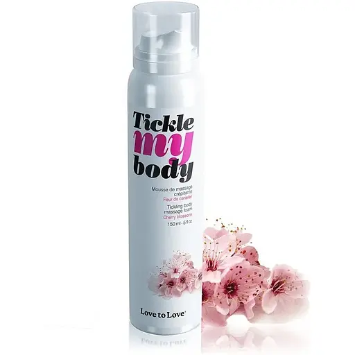 Массажная пена Love To Love Tickle My Body Cherry Blossom (150 мл)