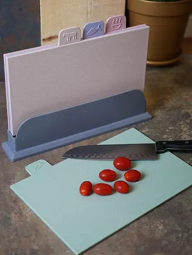 Набір обробних дошок Bohmann BH 02-528 на підставці 4 шт. - фото 2