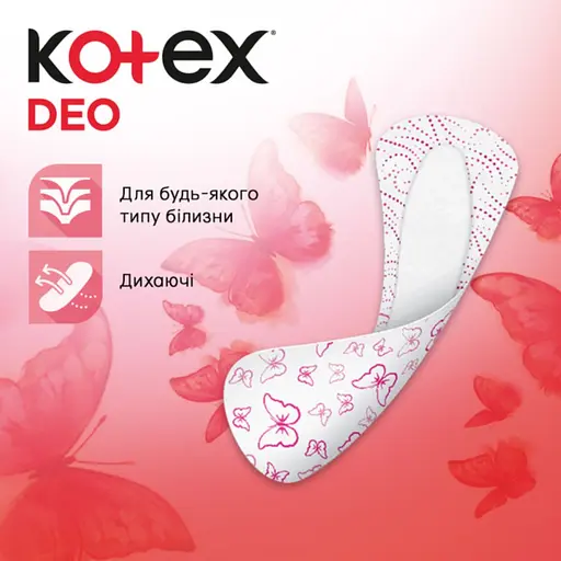 Уценка. Ежедневные прокладки Kotex Deo Ultraslim 20 шт. - фото 5