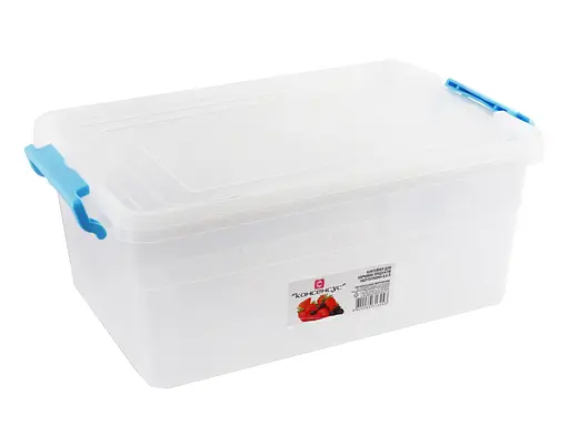 Контейнер для пищевых продуктов прямоугольный 8.0 л с зацепами (берлускони).