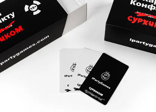 Настольная игра IPartyGames Карты Конфликта: суржиком (укр.) (IPG_COFC_SUR) - фото 3