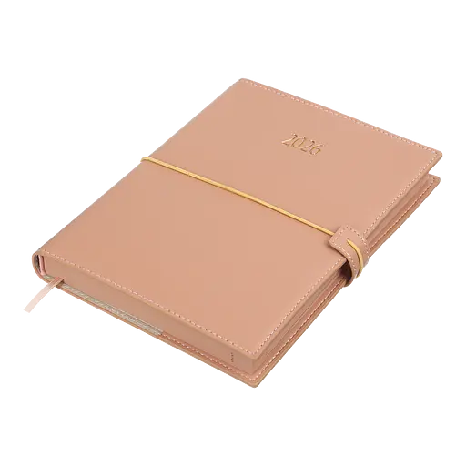 Щоденник датований Buromax Pandora 2026 A5 штучна шкіра молочний (BM.21141-37) - фото 3