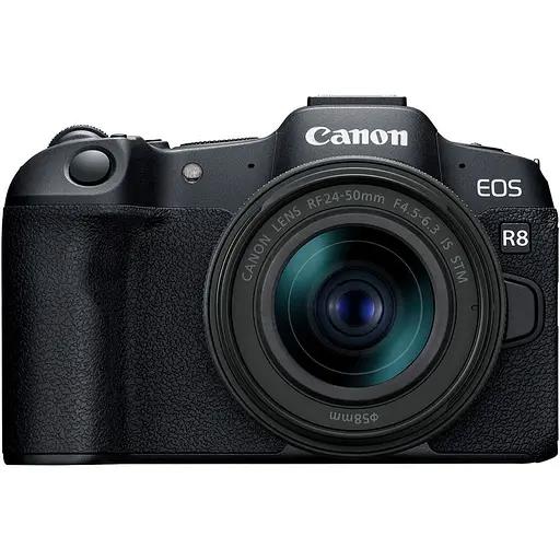 Беззеркальный фотоаппарат Canon EOS R8 Kit RF 24-50mm f/4.5-6.3 IS STM (5803C016) UA [87303]