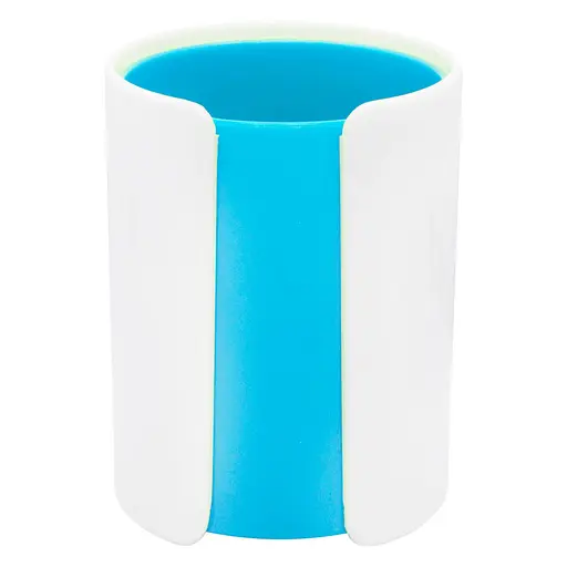 Подставка для ручек пластиковая, яркие цвета (в ассортименте)