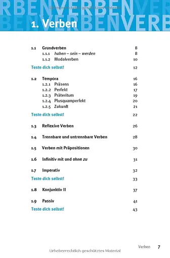 Kurzgrammatik Deutsch - фото 5