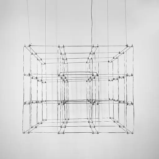 Люстра у 3-х розмірах у формі паралелепіпеда Line.F Довжина 75 см - фото 6