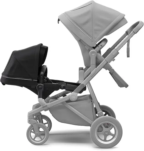 Прогулянкове крісло Thule Sleek Sibling Seat Midnight Black on Black (TH 11000212) - фото 3