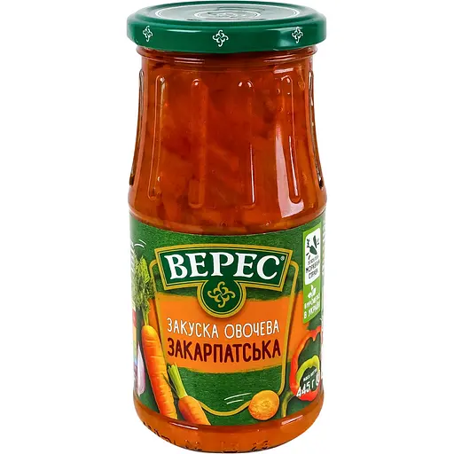 Закуска овощная Верес Закарпатская 445 г