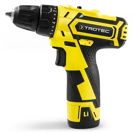 Дрель-шуруповерт аккумуляторный Trotec PSCS 11-12V с кейсом (DAS302793) - фото 2