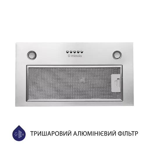 Вытяжка полновстраиваемая Minola HBI 5327 I 800 LED - фото 2