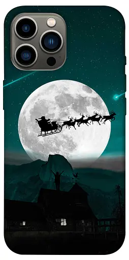 TPU чохол Санта на санях - фото 1