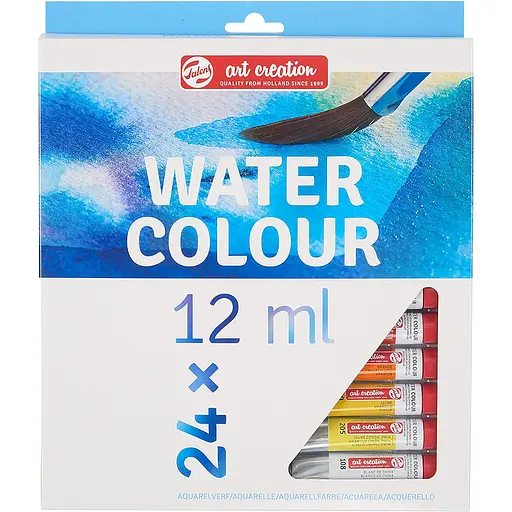 Набір акварельних фарб ArtCreation 24х12мл - фото 1