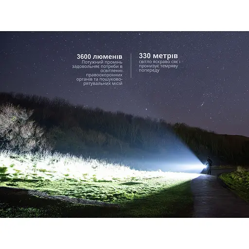 Тактический фонарь ручной Fenix ​​TK17 - фото 6