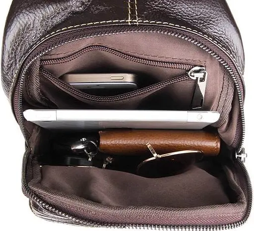 Чоловіча шкіряна сумка Vintage 23х45,5х4 см sum0014993 - фото 9