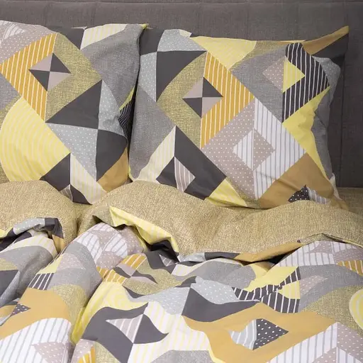 Комплект постільної білизни Viluta євро ранфорс 23235 100% бавовна - фото 7