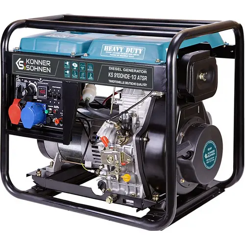 Генератор Könner&Söhnen KS 9100HDE-1/3 ATSR (7,5 кВт) - фото 3