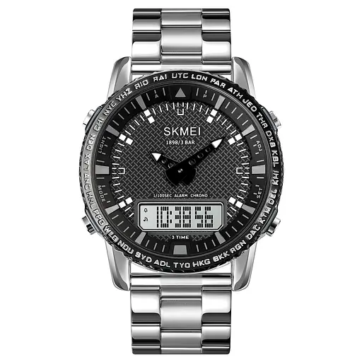 Skmei 1898SIWT Silver-White SALE