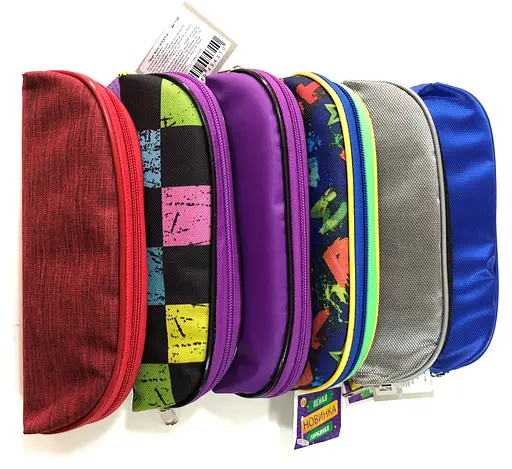 Пенал шкільний Еліпс, 20x3.5x7 см, ТЕ1124 (В асортименті) - фото 2