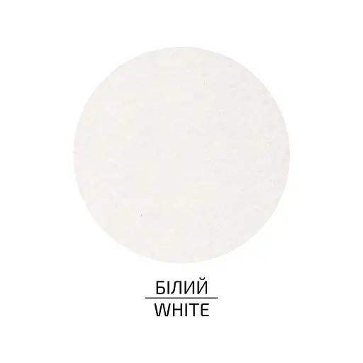 Фетр листковий, поліестер Rosa Talent 29, 7х42 см Білий 180г/м2 - фото 4