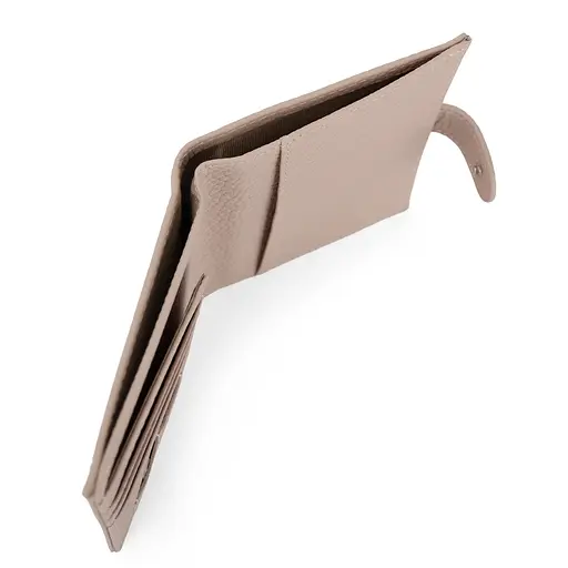 Обложка на паспорт 3459 кожаная с карманом для денег розовая - фото 5