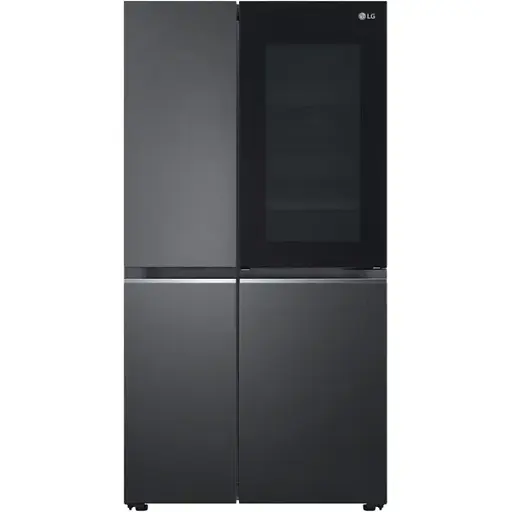 Холодильник LG SBS 179x91х74 холод.отд. 414 л мороз.отд. 233 л 2дв. А+ NF инв. диспл внутр. зона света Door in door черный матовый - фото 2
