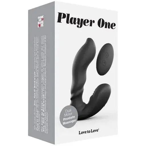 Вібромасажер простати Love To Love Player One з пультом ДУ - фото 2