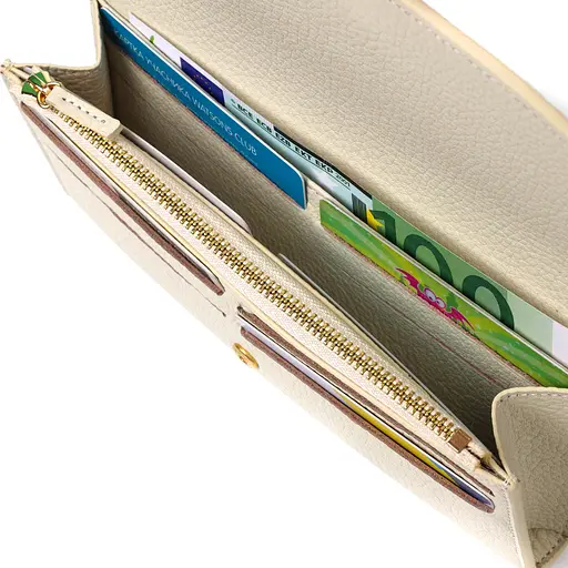 Шкіряний жіночий гаманець Tony Bellucci 19х9.5х1.5 см acs0026974 - фото 4