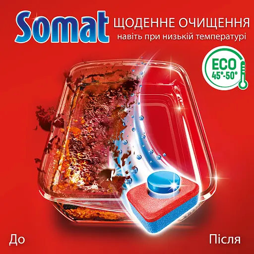 Уцінка. Таблетки для посудомийної машини Somat All in 1 Extra Duo 85 + 85 шт.   - фото 3