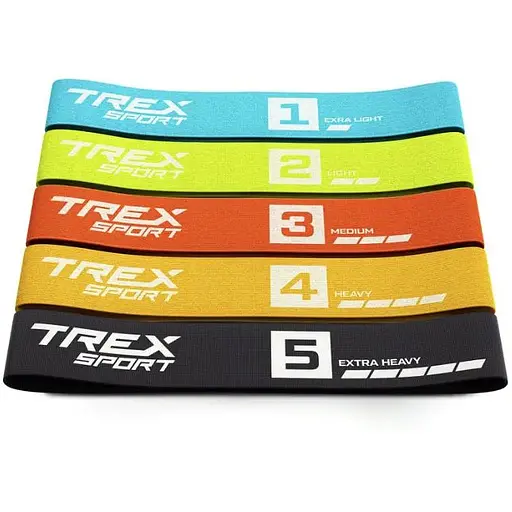 Набор резинок для фитнеса Trex Sport TX-033PRB 2,5-25кг set B